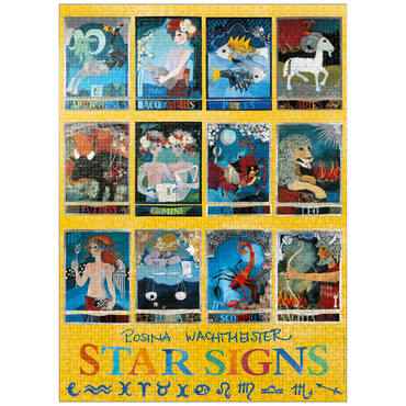 puzzleplate Star Signs - Rosina Wachtmeister 1000 Jigsaw Puzzle