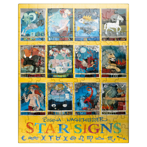 puzzleplate Star Signs - Rosina Wachtmeister 100 Jigsaw Puzzle