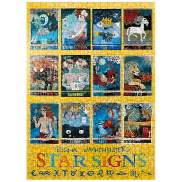 puzzleplate Star Signs - Rosina Wachtmeister 500 Jigsaw Puzzle
