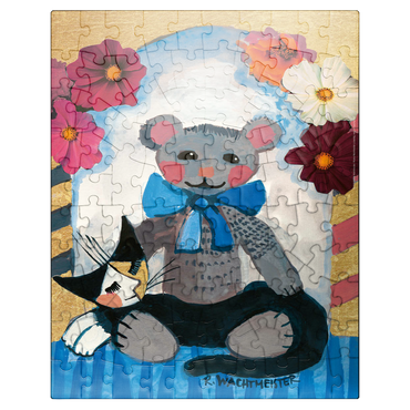 puzzleplate My Cuddly Toy - Rosina Wachtmeister 100 Jigsaw Puzzle