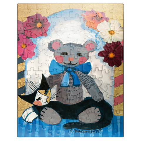 puzzleplate My Cuddly Toy - Rosina Wachtmeister 100 Jigsaw Puzzle