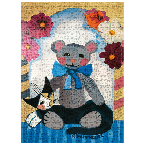 puzzleplate My Cuddly Toy - Rosina Wachtmeister 500 Jigsaw Puzzle