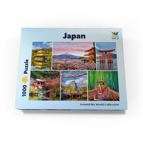 Sights in Japan - Mount Fuji 1000 Jigsaw Puzzle box view1