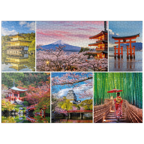 puzzleplate Sights in Japan - Mount Fuji 1000 Jigsaw Puzzle