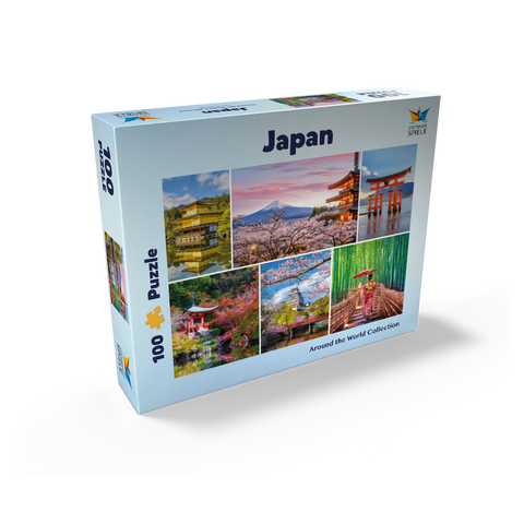 Sights in Japan - Mount Fuji 100 Jigsaw Puzzle box view1