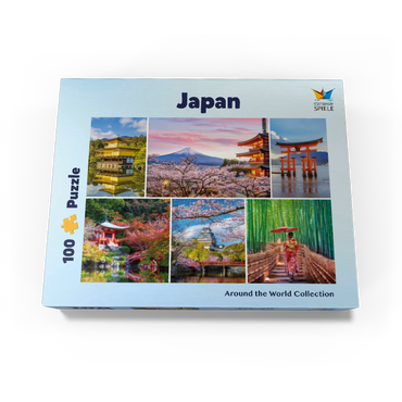 Sights in Japan - Mount Fuji 100 Jigsaw Puzzle box view1