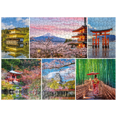 puzzleplate Sights in Japan - Mount Fuji 500 Jigsaw Puzzle