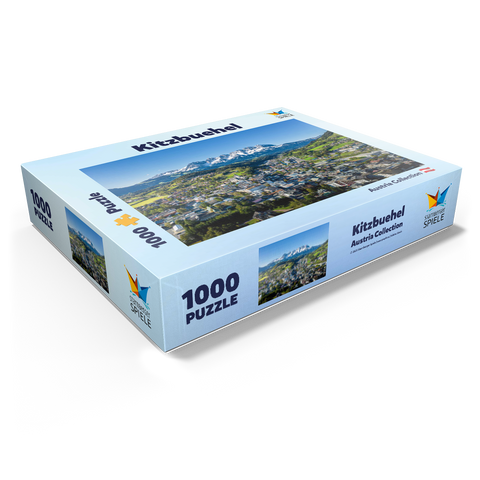 Panoramic view of Kitzbühel in Tyrol, Austria 1000 Jigsaw Puzzle box view1