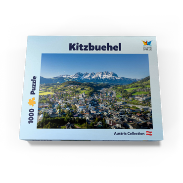 Panoramic view of Kitzbühel in Tyrol, Austria 1000 Jigsaw Puzzle box view1