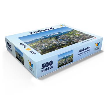 Panoramic view of Kitzbühel in Tyrol, Austria 500 Jigsaw Puzzle box view1