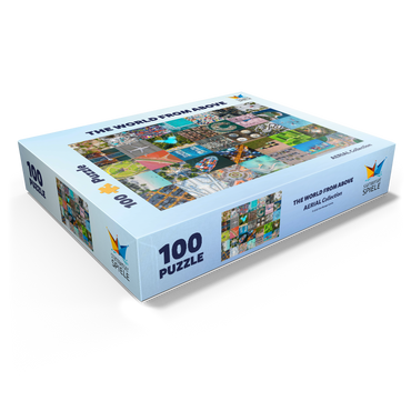 The world from above - aerial views of landscapes and landmarks 100 Jigsaw Puzzle box view1